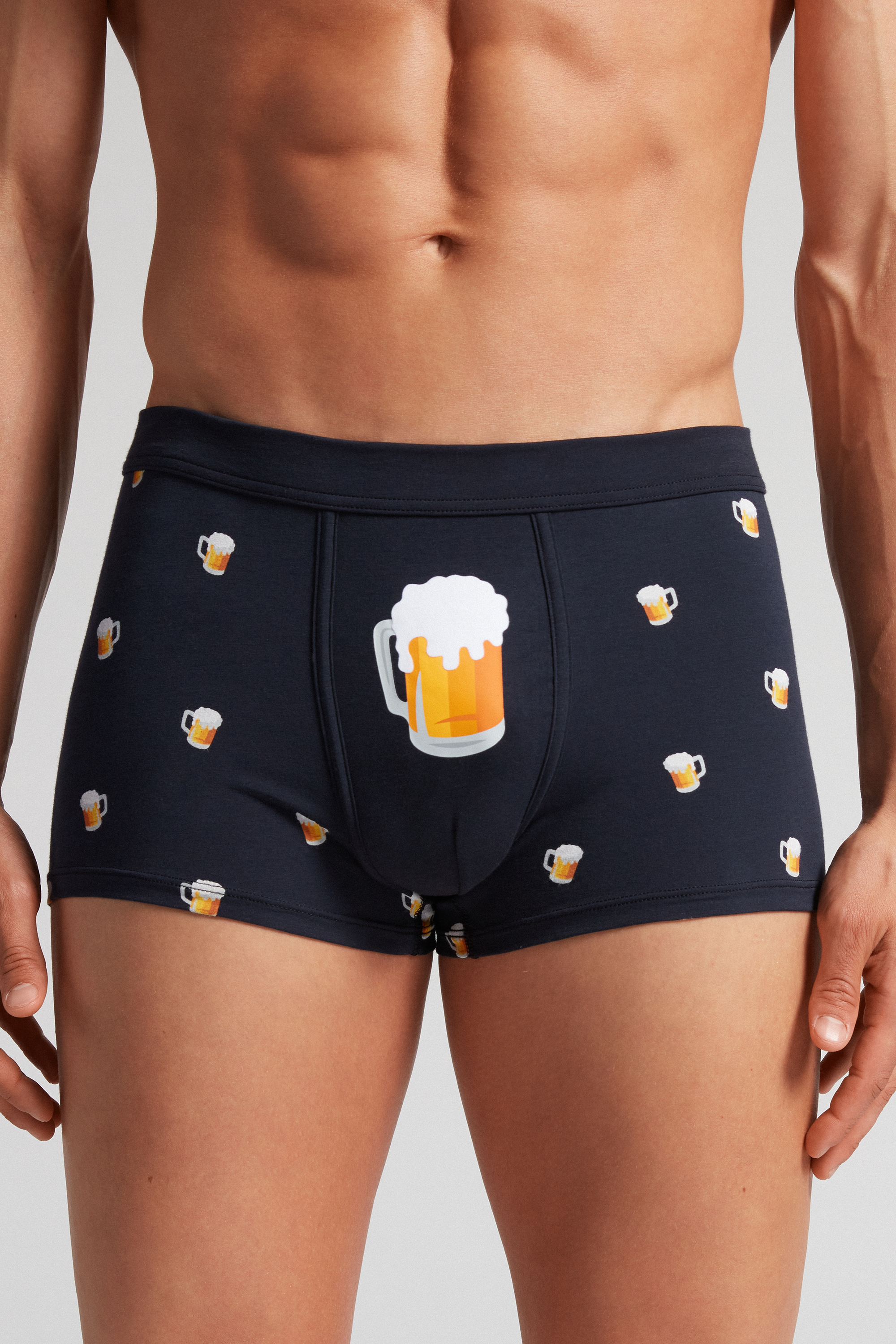 Cuecas Boxer de Cerveja em Algodão Fresco Natural Supima®