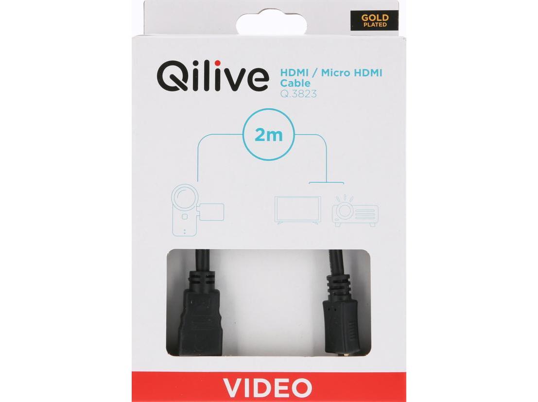 CABO HDMI MICRO-HDMI QILIVE Q.3823 G4218024 2MT