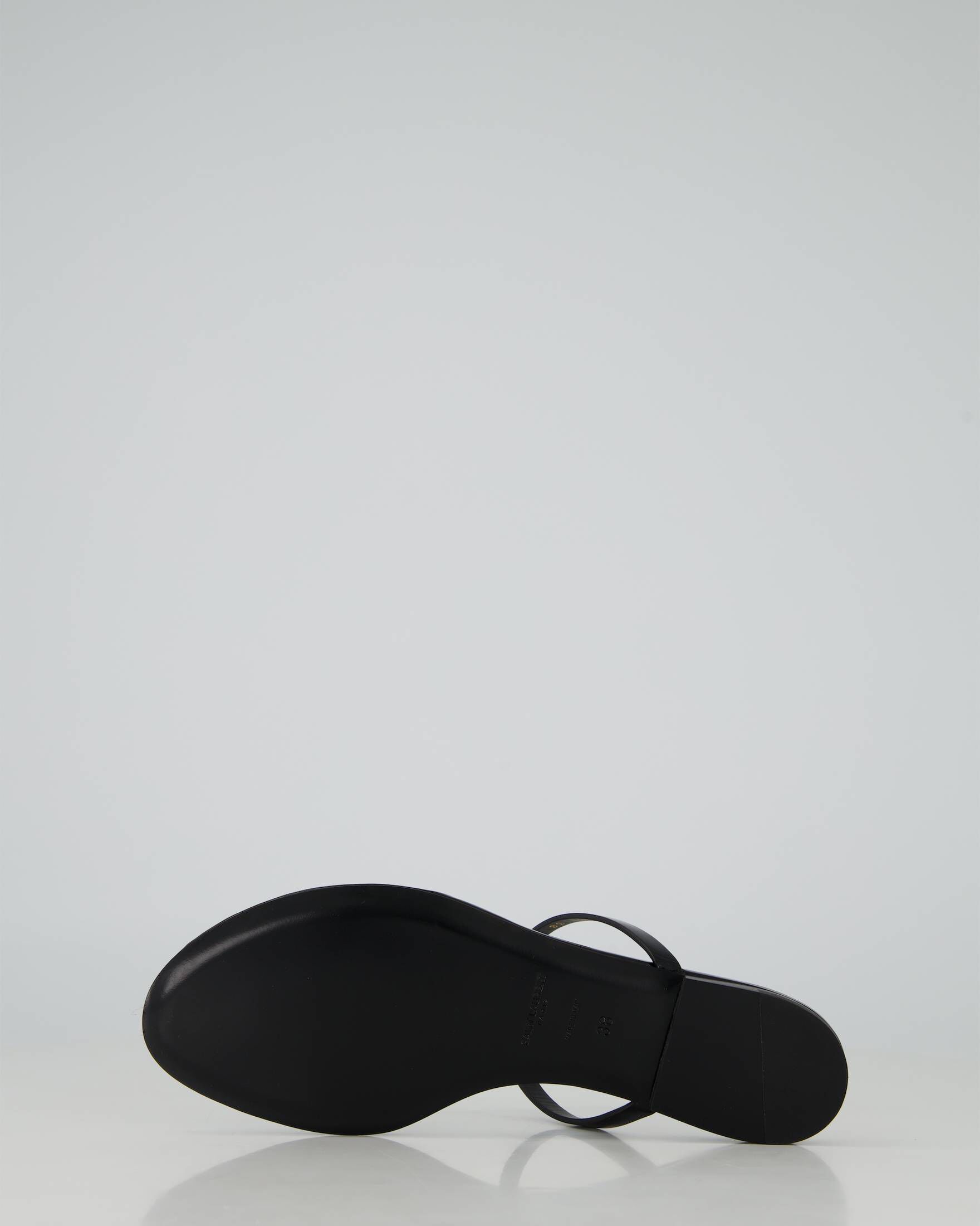 Saint Laurent| Damen Sandalen CASSANDRA SLIDES aus Leder