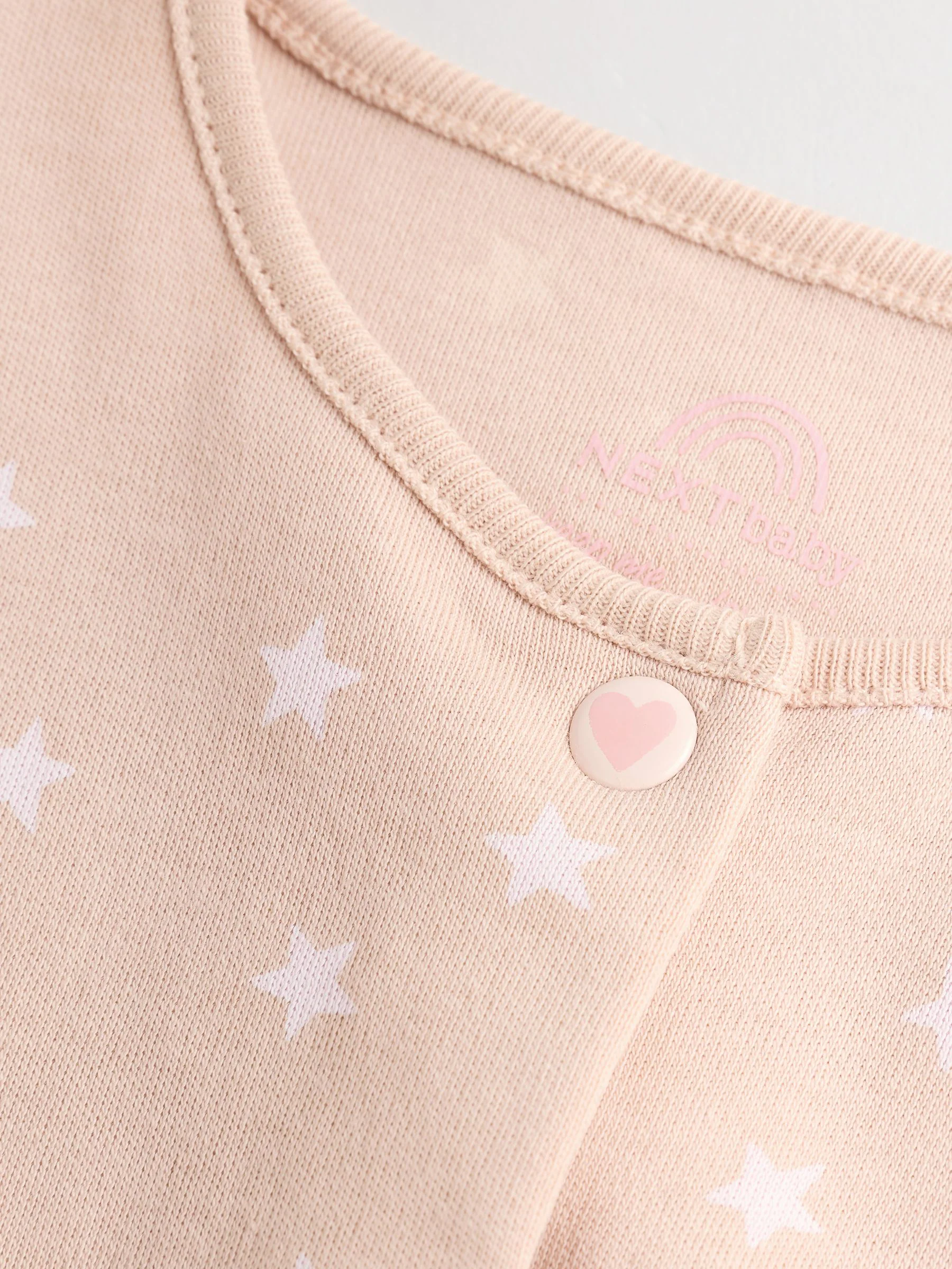 Roze - 7 Pack Baby slaappakken (0mnd-3jr)