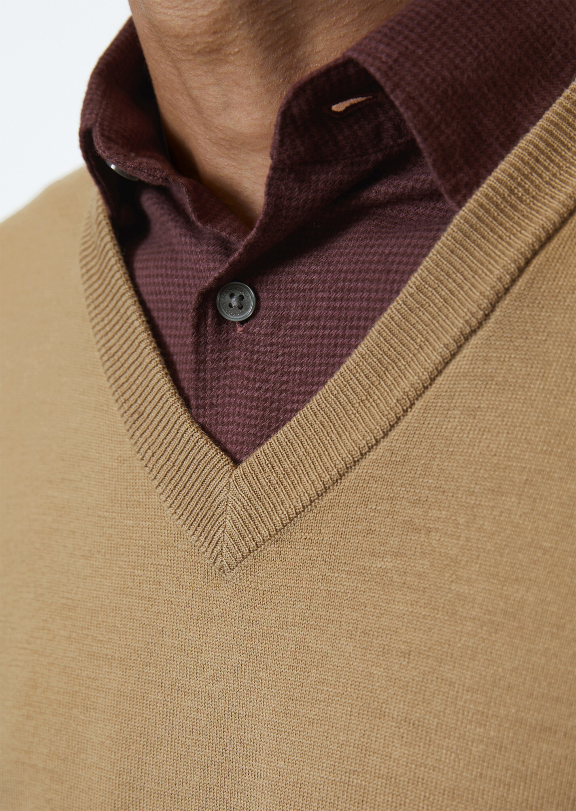 Pullover shaped aus leichter und softer Merino-Qualität