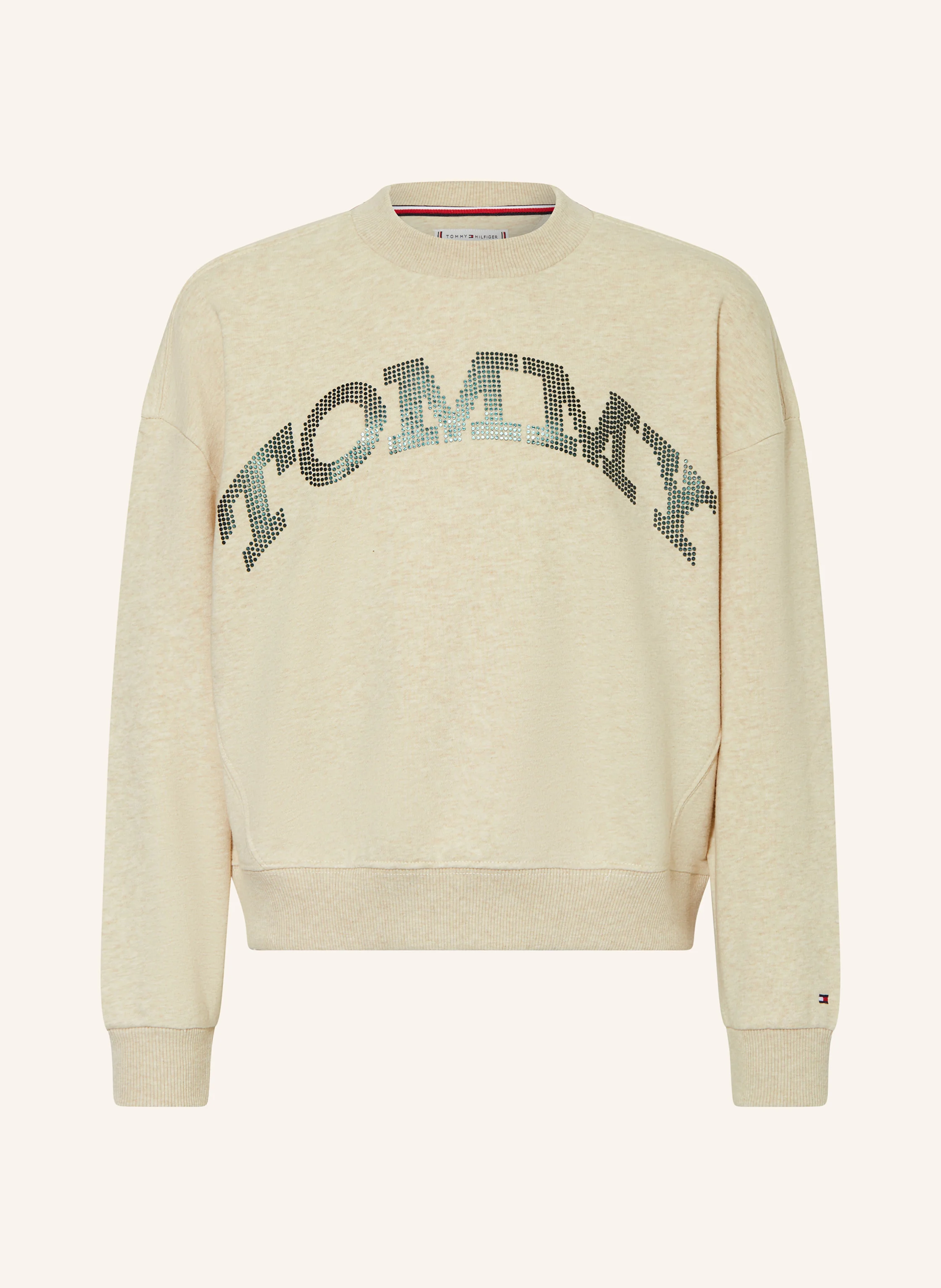 TOMMY HILFIGER Sweatshirt mit Pailletten