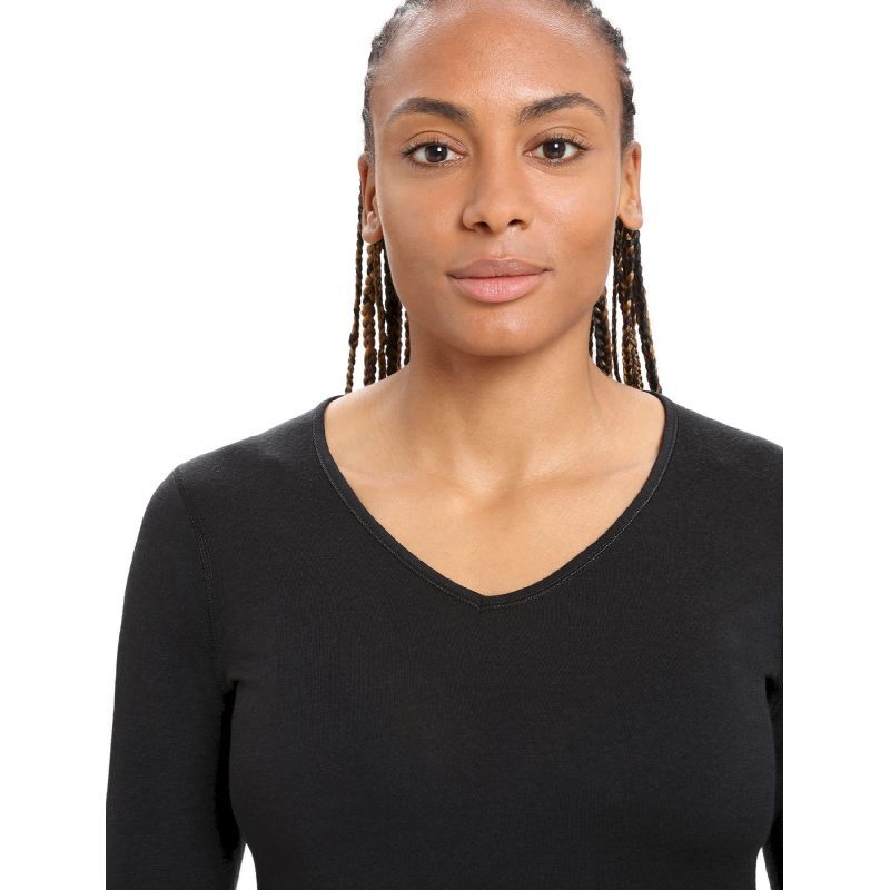 200 Oasis LS V - Maillot thermique laine mérinos femme