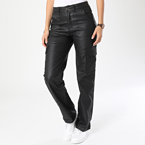 Pantalon Cargo Femme Noir