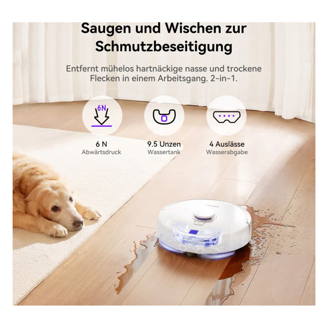 Narwal Freo X plus weiß Saugroboter