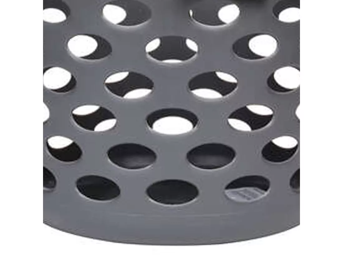 WELL HOME - Panier à linge gris 28 L