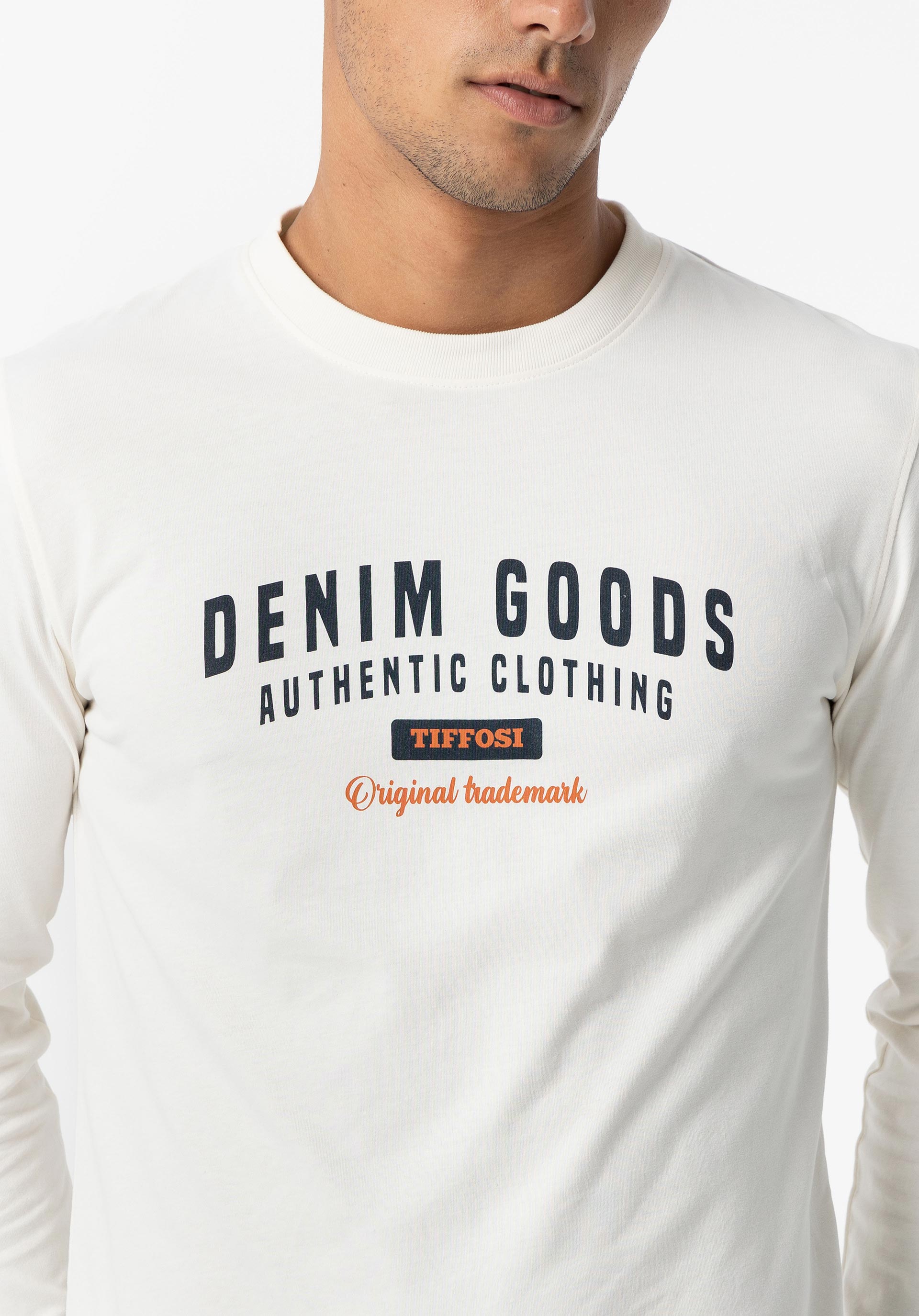 T-shirt Estampado Frontal Toque Suave
