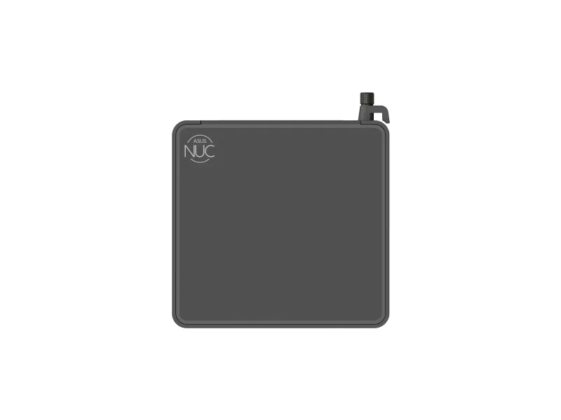 ASUS NUC 15 Pro Slim Kit RNUC15CRKI300002 - Barebone - mini PC 1 x Core 3 100U / op til 4.7 GHz - RAM 0 GB - Intel Graphics - IEEE 802.11ax (Wi-Fi 6), IEEE 802.11be (Wi-Fi 7), Bluetooth 5.4 - sort