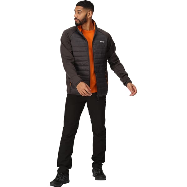 Doudoune ski REGATTA CLUMBER IV HYBRID ASH (ORANGE PEPPER)