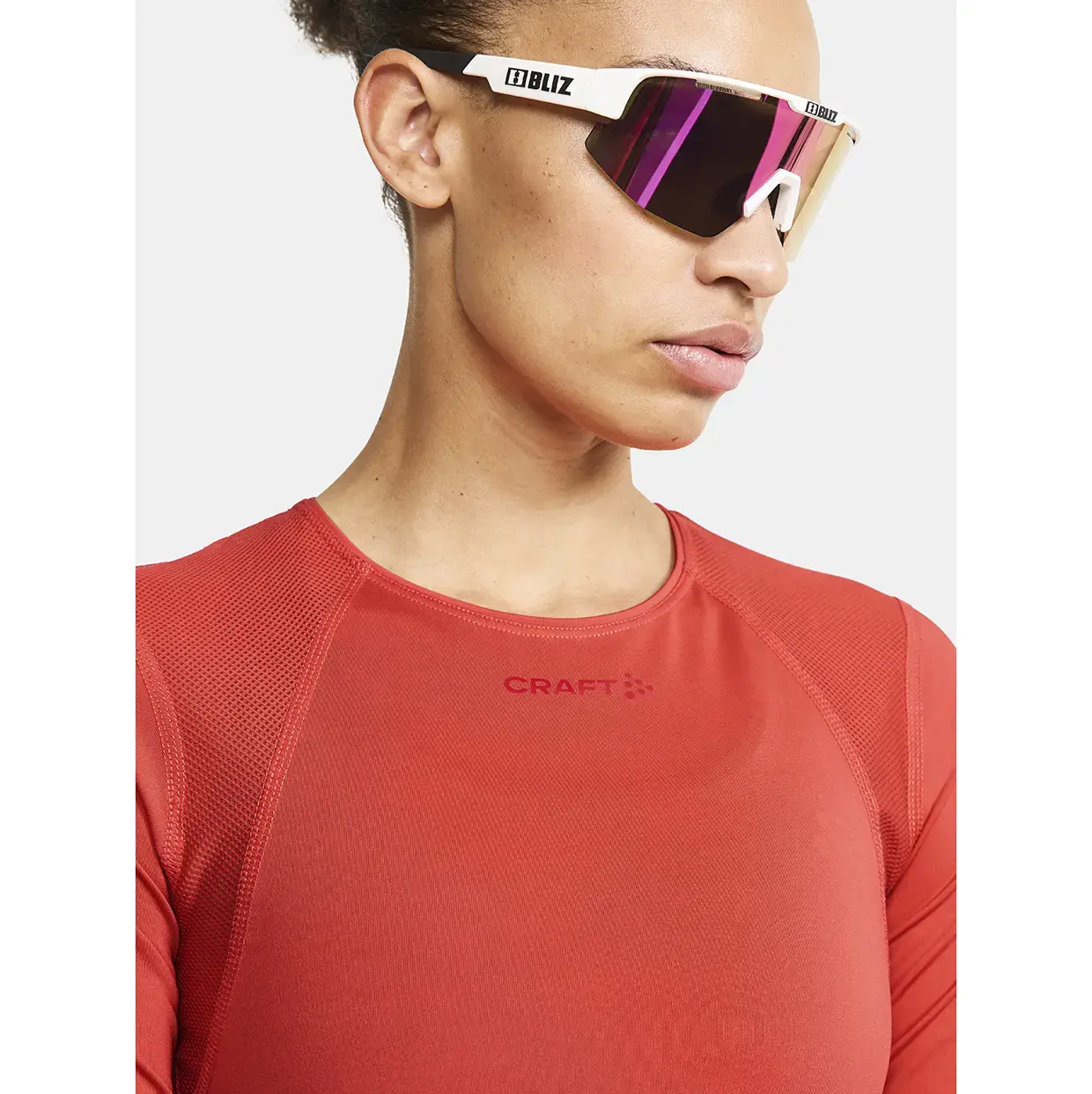 Craft ADV Essence Hardloopshirt Lange Mouwen Roze Dames
