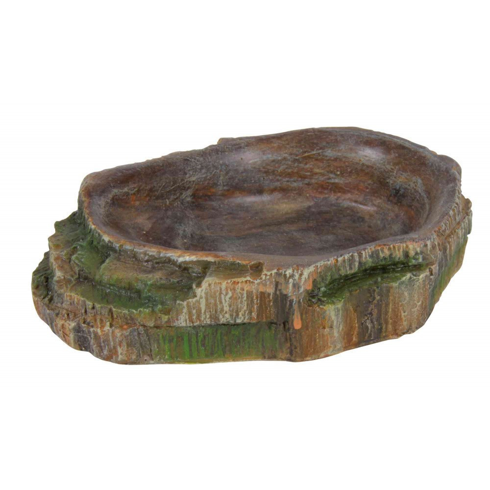 Ecuelle pour eau et nourriture. 24 x 5.5 x 20 cm. Pour reptiles.