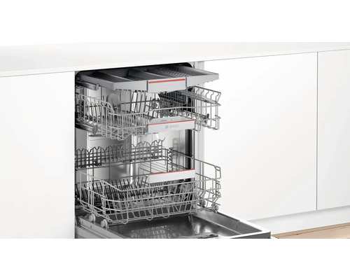 Bosch SMV4ECX21E volledig geïntegreerde vaatwasser, 59,8 x 81,5 x 55 cm, voor 14 couverts, 9 l inhoud, 42 dB(A)