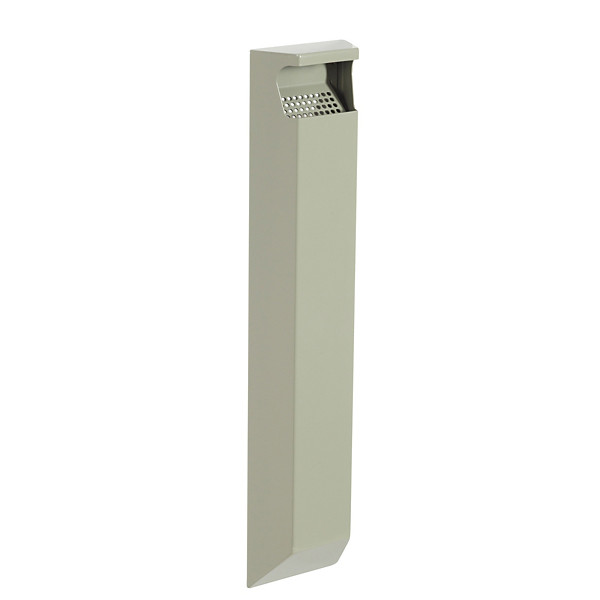 Cendrier sur pied Rossignol Arkéa sans serrure 3 L gris ciment