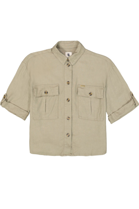 Garcia groene dames blouse