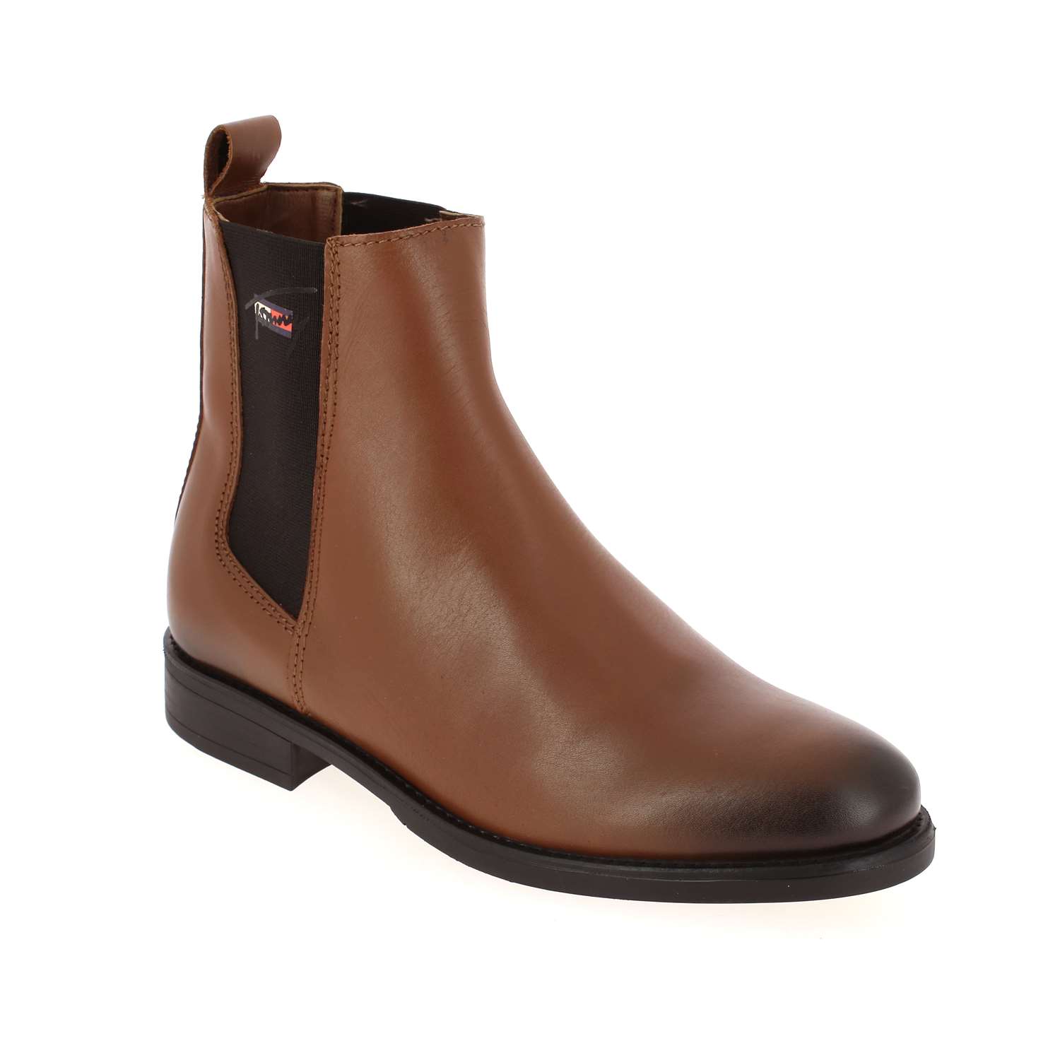 Boots et bottines femme TOMMY HILFIGER ESSENTIALS LEATHER FLAT