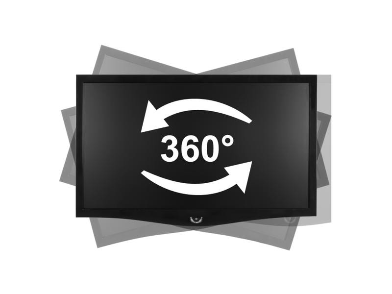 Arctic Cooling Wandhalter W1A bis 20 kg – Schwarz Monitor-Wandhalterung