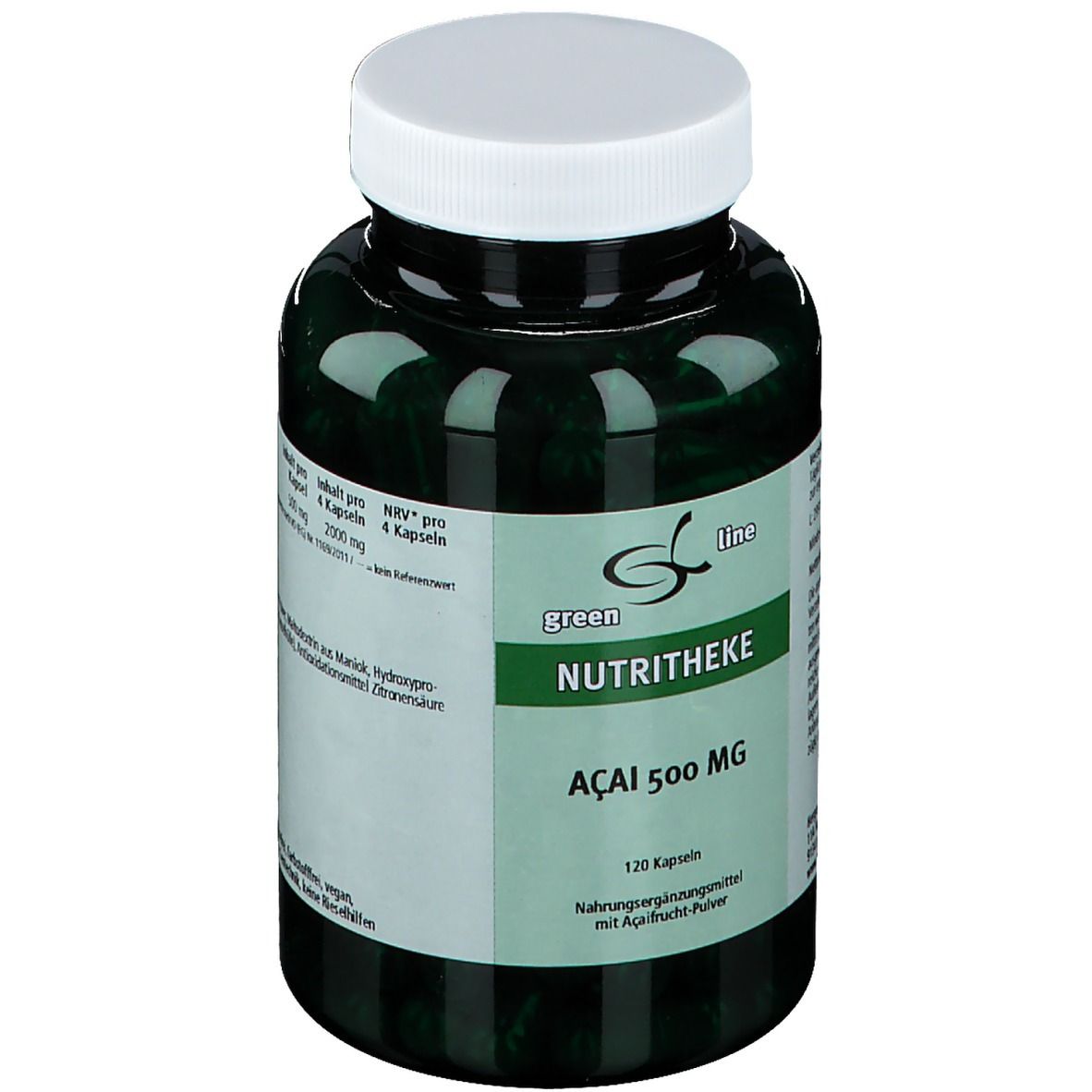 green line NUTRITHEKE Acai 500 mg