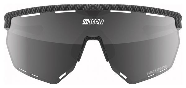 Scicon Sports Aerowing Lunettes De Soleil De Performance Sportive (Scnpp Multimiror Silver/Compagnon De Carbone)