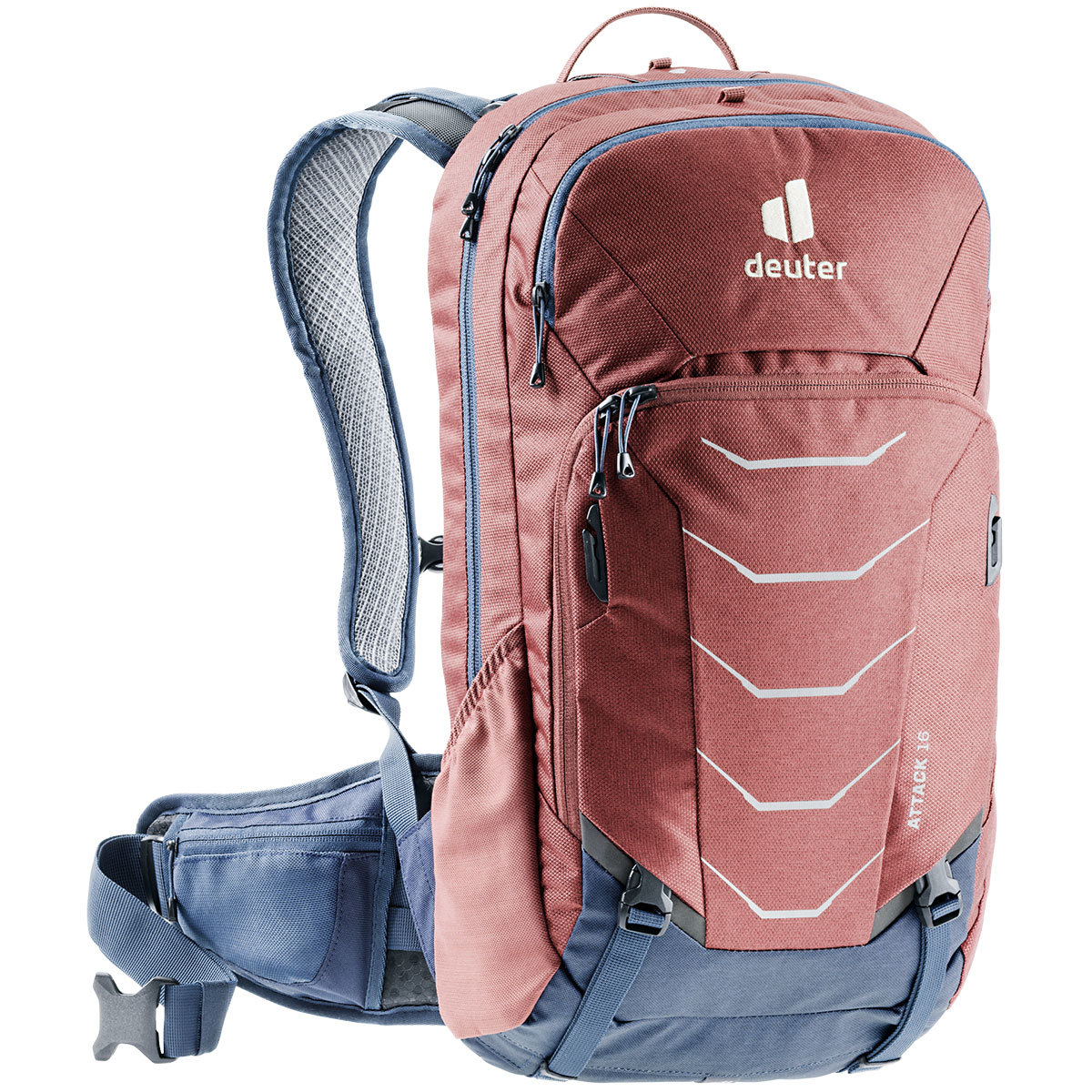 Deuter Attack 16 Fietsrugzak Rood/Blauw