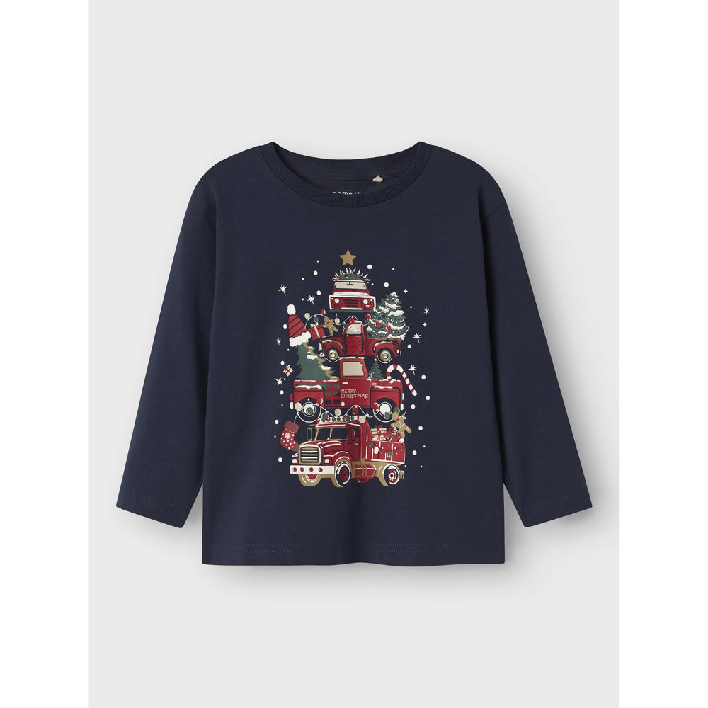 Køb Name It Navy Blazer Nmmrejulli Nreg Ls Top Box
