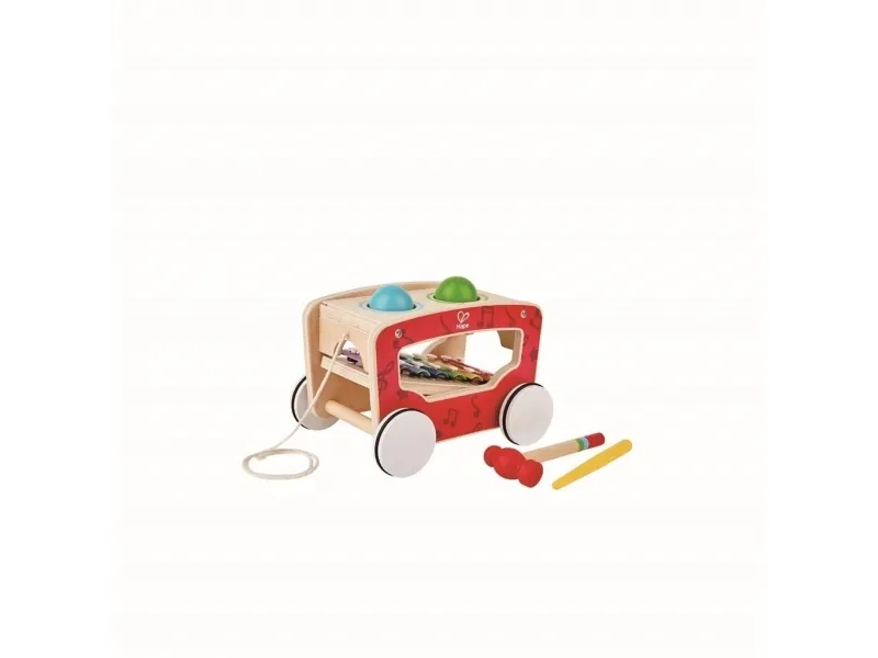 Hape Pull along activity wagon