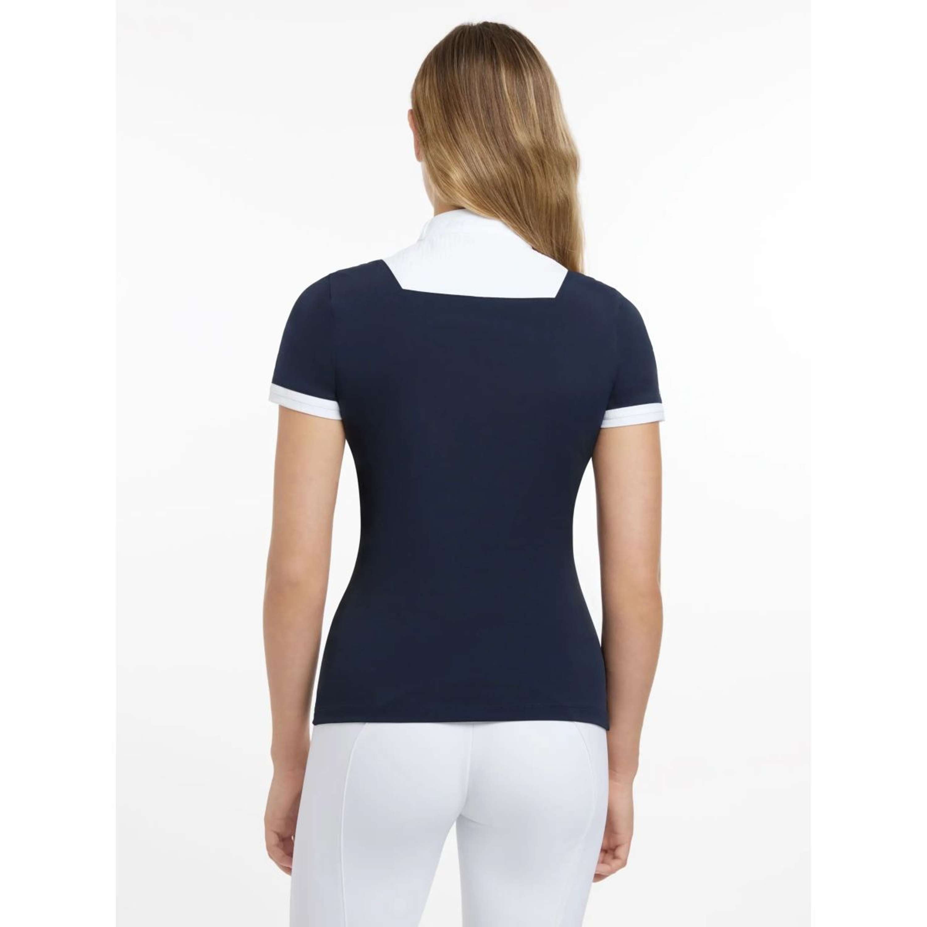 LeMieux Wedstrijdshirt Sophia Korte Mouwen Navy