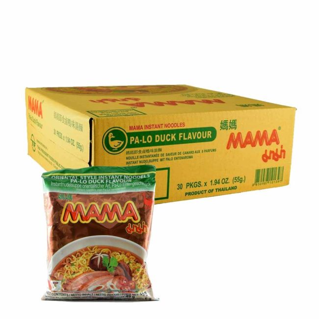 Mama Instant Noedels Pa Lo Eend Smaak 30x55g