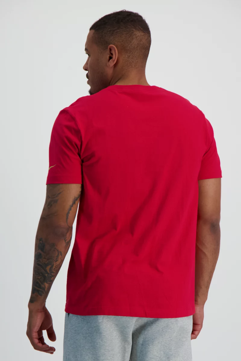 Nike San Francisco 49ers Logo Essential Herren T-Shirt