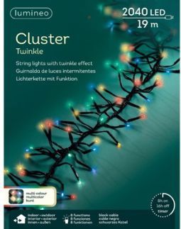 Lumineo - Clusterverlichting - 22 meter - Led - Voor Binnen en Buiten