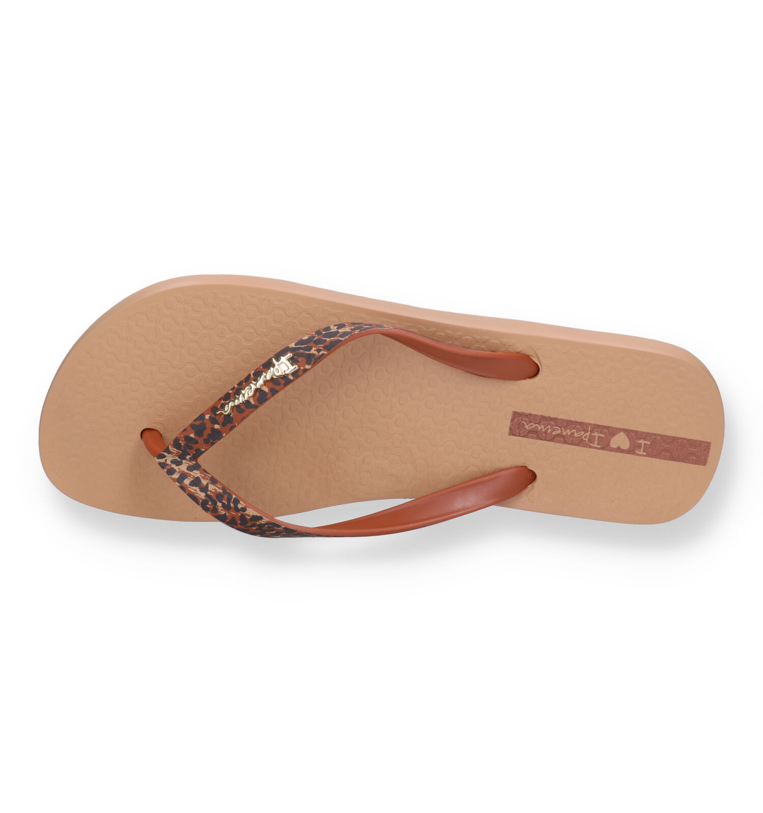 Teenslippers bruin
