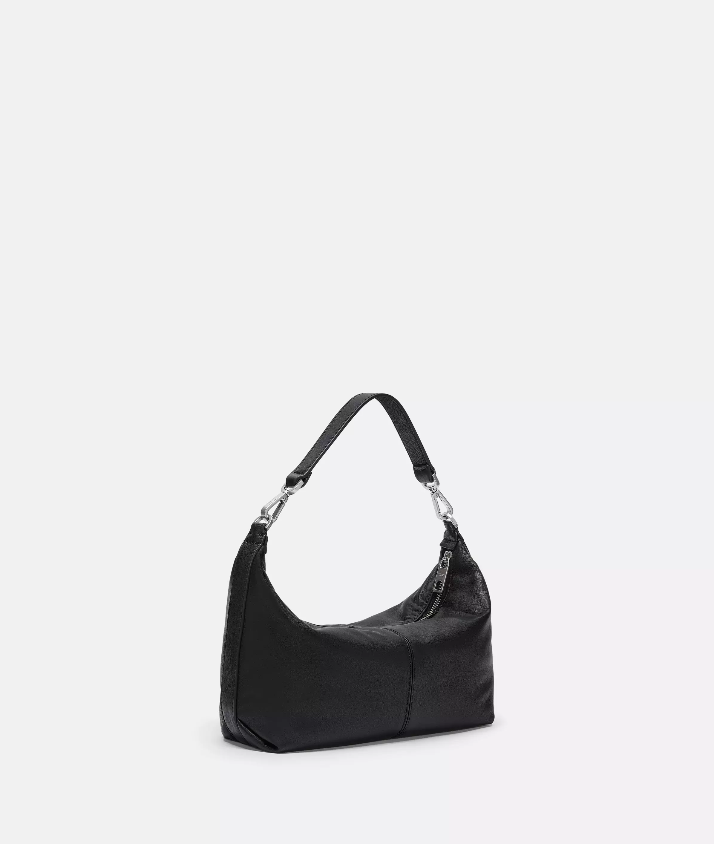 Paris Hobo S Handy leather hobo bag