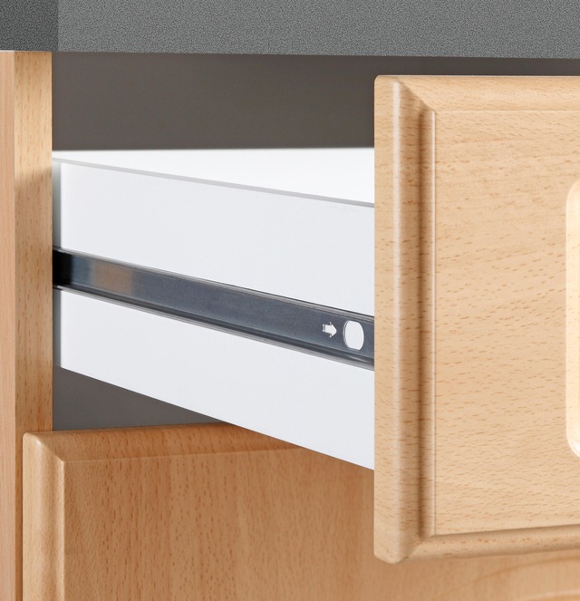wiho Küchen Unterschrank »Linz« 100 cm breit, in Landhaus-Optik
