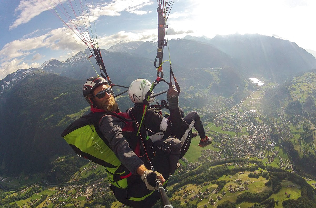 Gleitschirm Tandemflug St. Gallenkirch