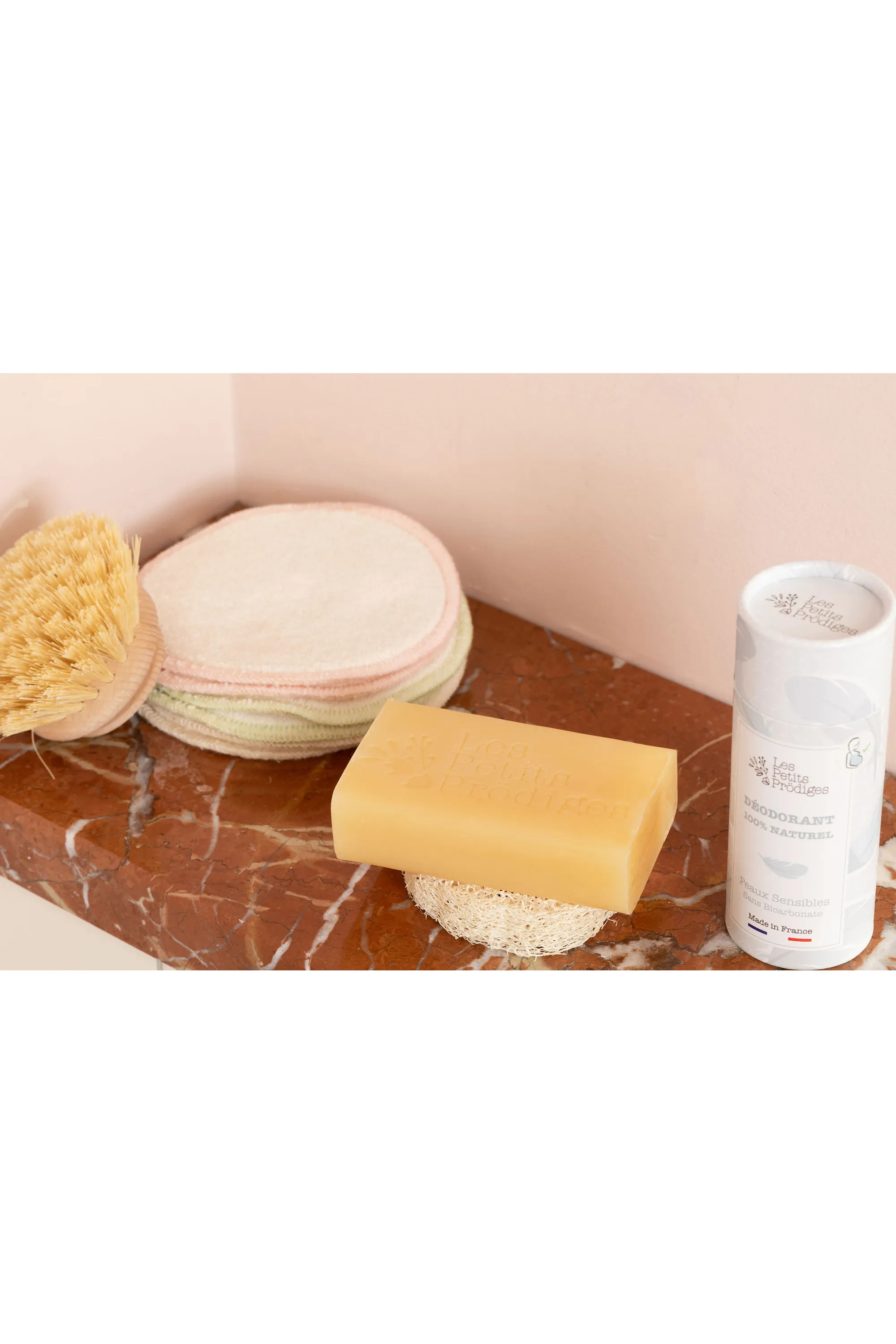 Les Petits Prödiges Lot de 10 cotons lavables & réutilisables-70 g