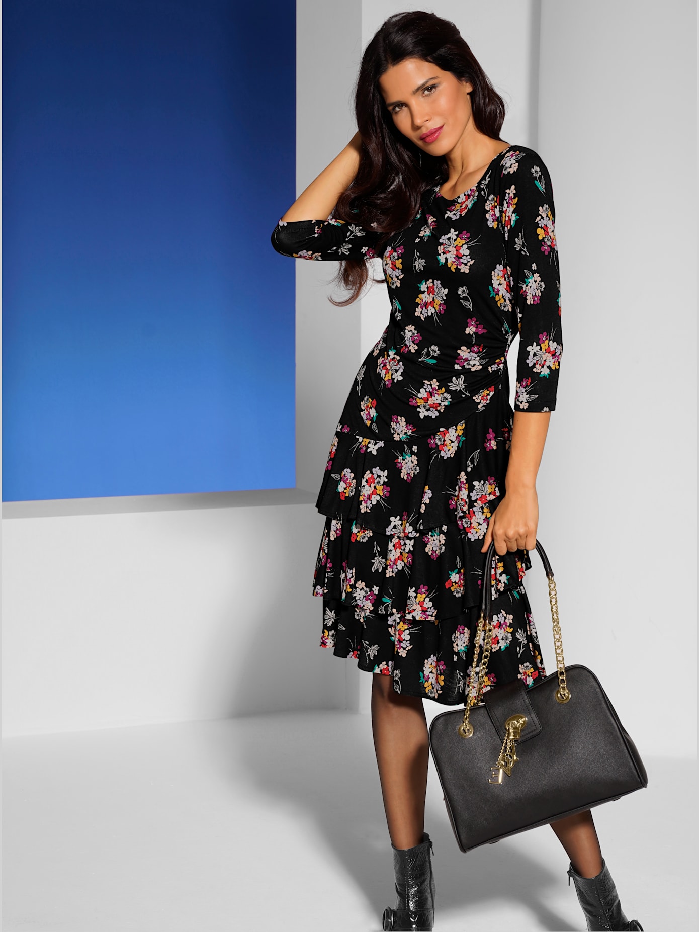 Robe en jersey jersey fin