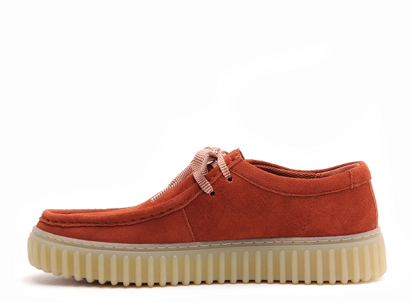 Clarks basses homme torhill lo rouge