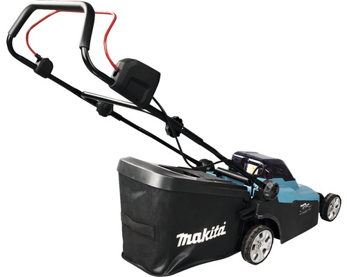 MAKITA accu grasmaaier DLM382PM2 inclusief 2x18V accu's (4.0Ah) en lader
