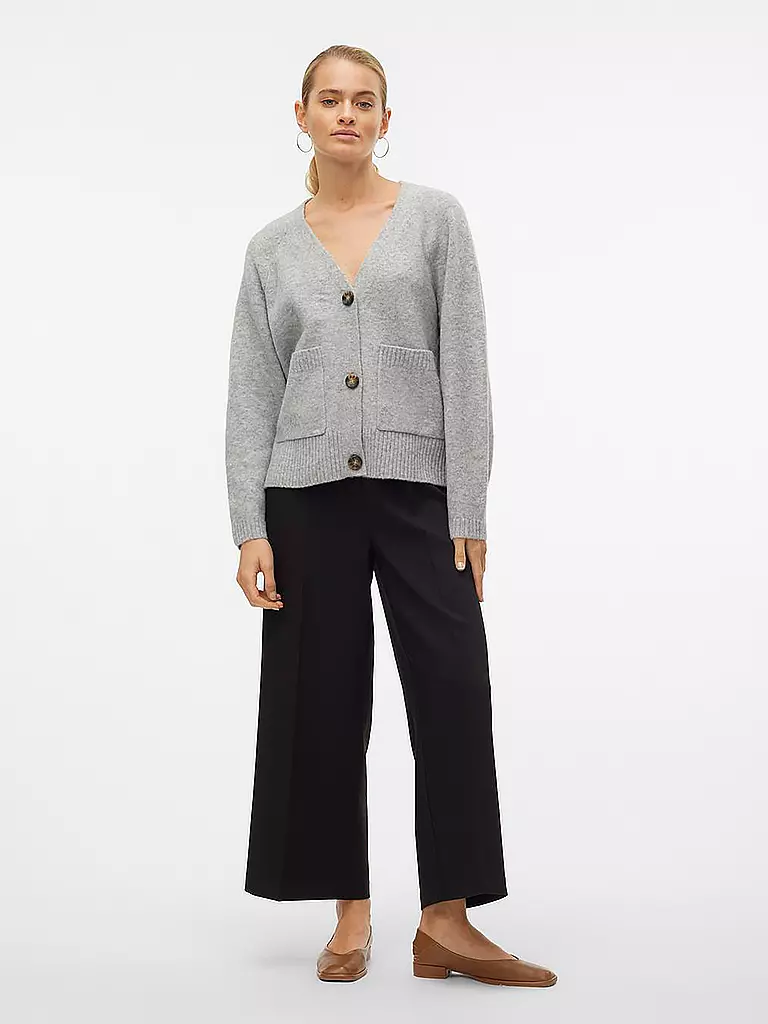 VERO MODA Cardigan VMBOOM grau