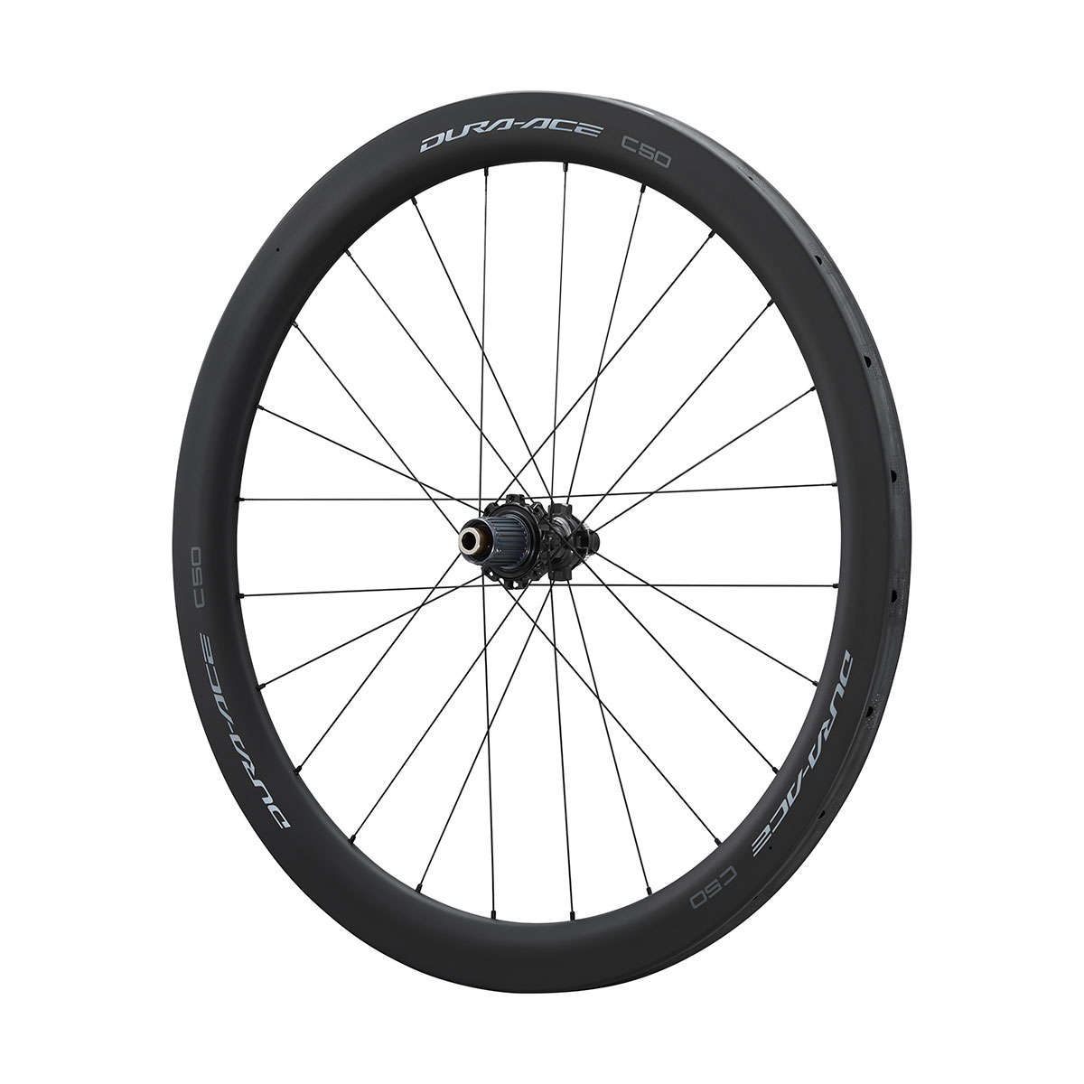 Shimano Dura-Ace R9270 C50 Tubular Disc Achterwiel Steekas