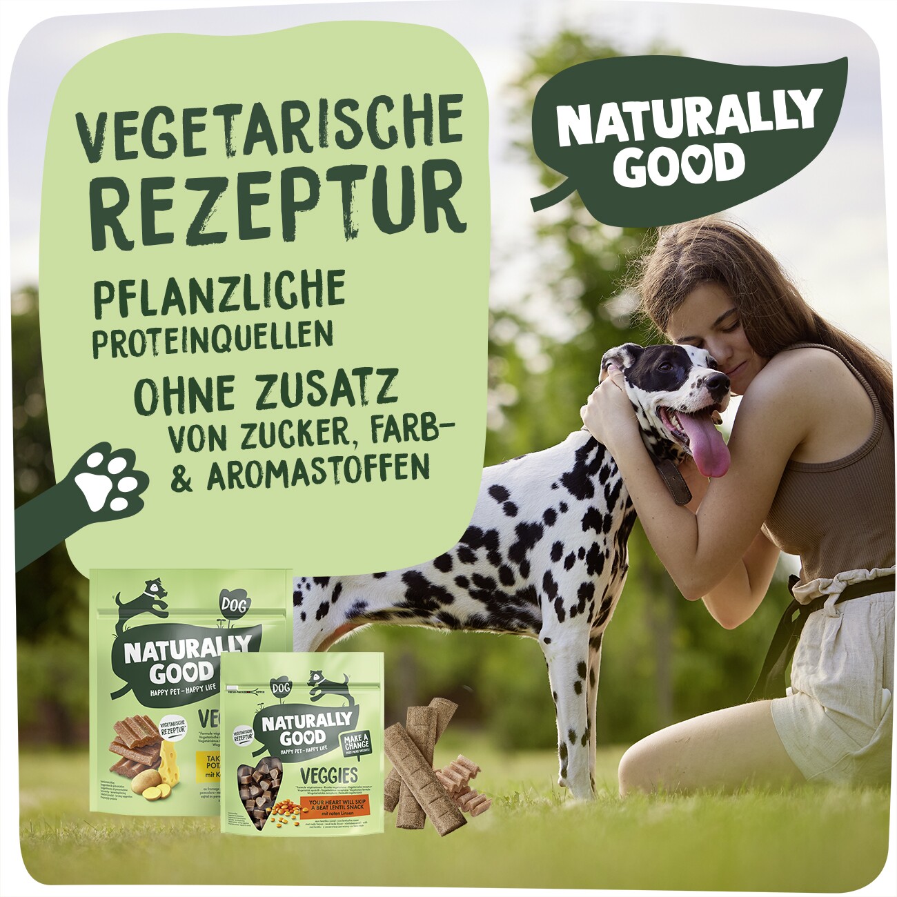 Naturally Good Veggies Kartoffel Snack mit Käse & Tomate 150g