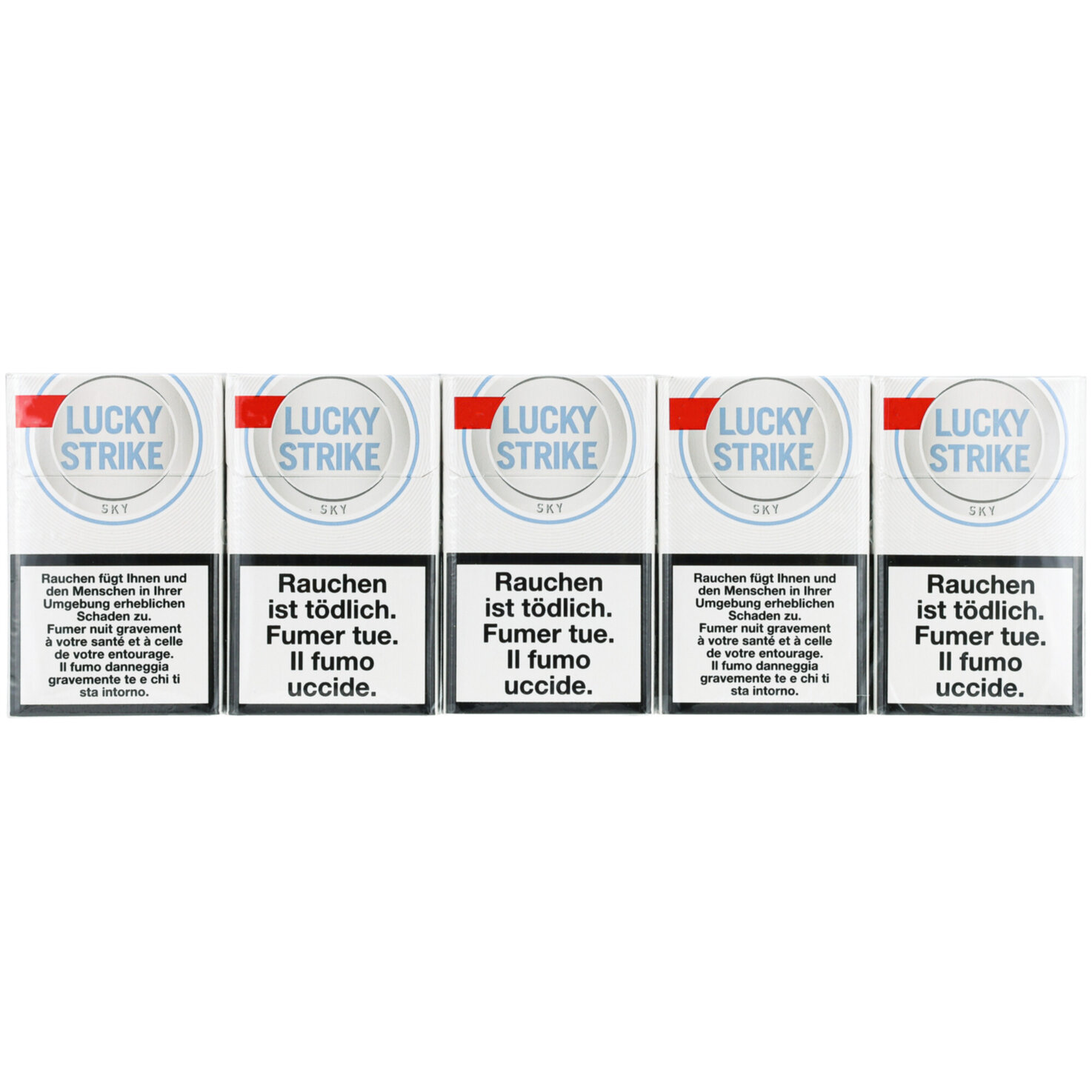Lucky Strike Zigaretten Flow White Soft Stange