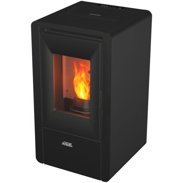 Salamandra Artel de Pellets 6.2kW Nina 6 Preto