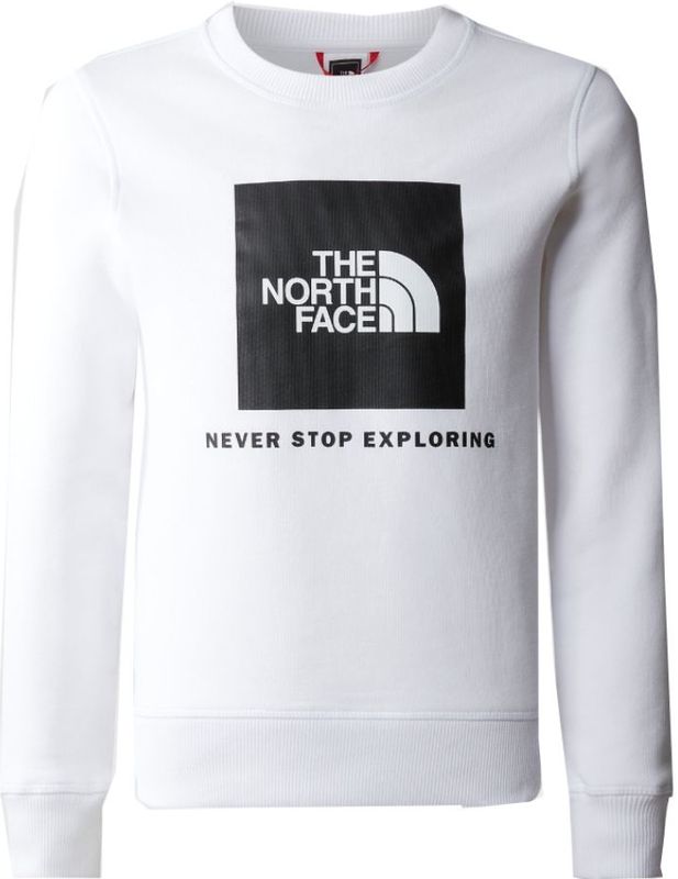 The North Face Redbox Crew Casual Sweater Jongens Wit 152