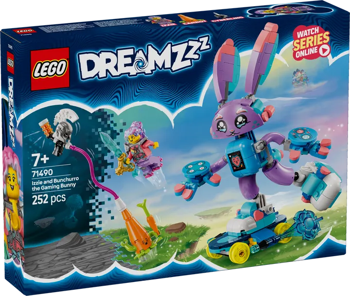 LEGO DREAMZzz 71490 Izzie og gaming-kaninen Bunchurro