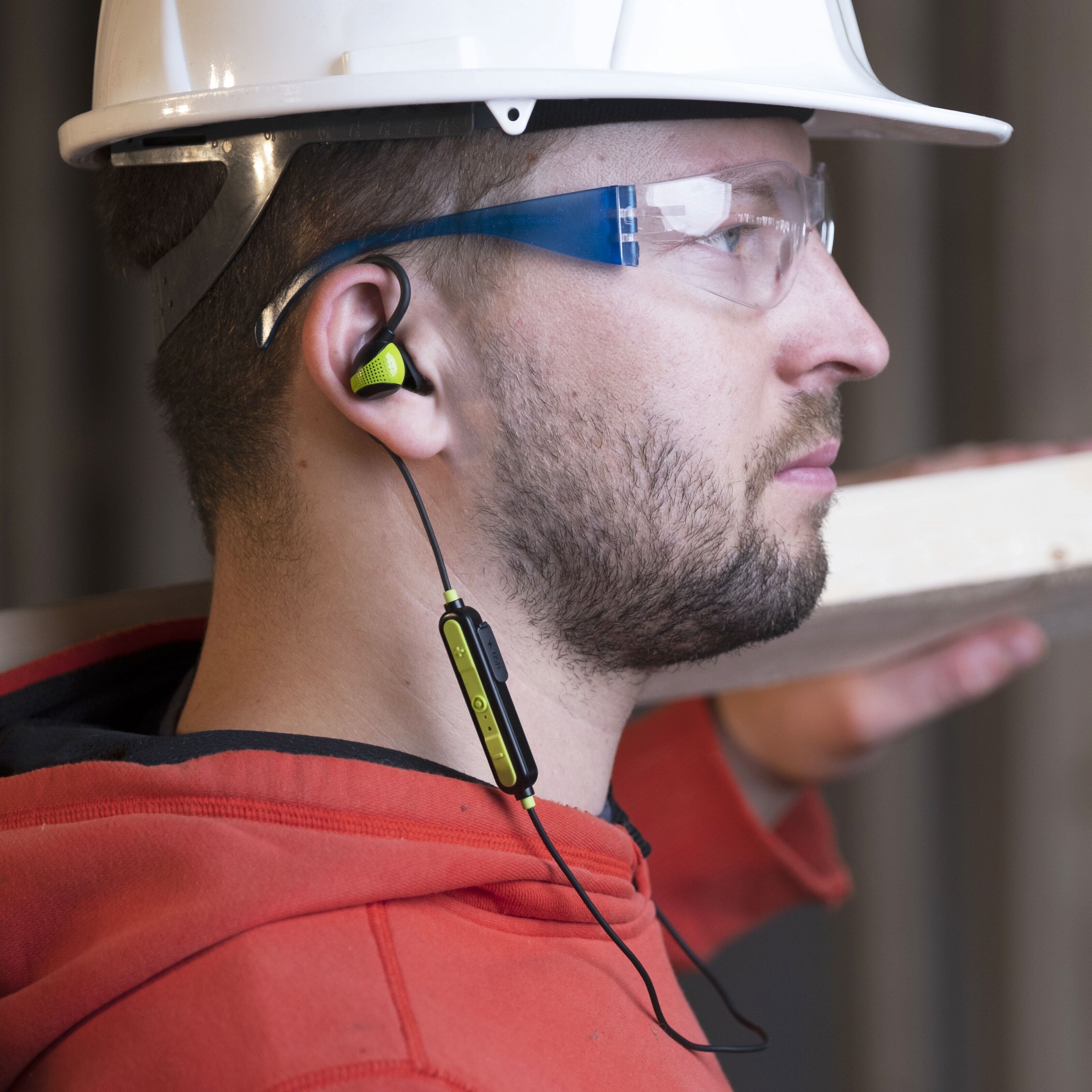 Isotunes Pro Aware EN352 Hørselvern med Bluetooth - Grønn