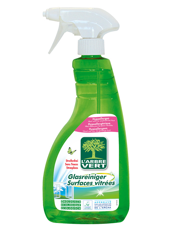 L'ARBRE VERT Glasreiniger<br>740 ml, Spray