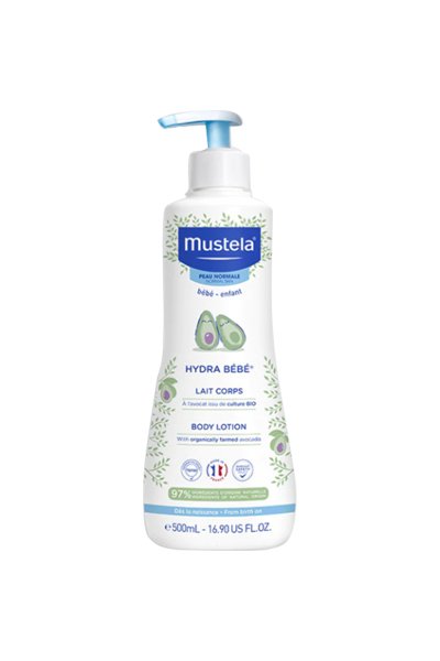Laits corps hydratants - Avocat - Bébé - 2 x 500 ml