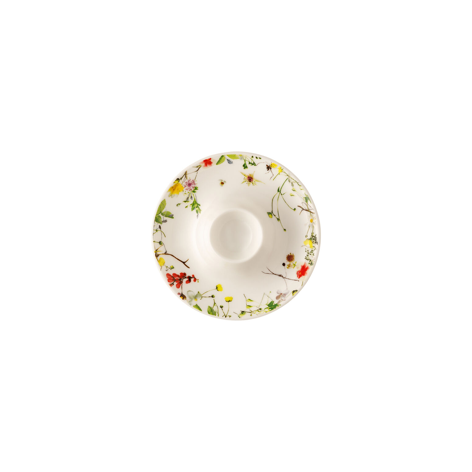 Brillance Bone China Fleurs Sauvages Eierbecher mit Ablage