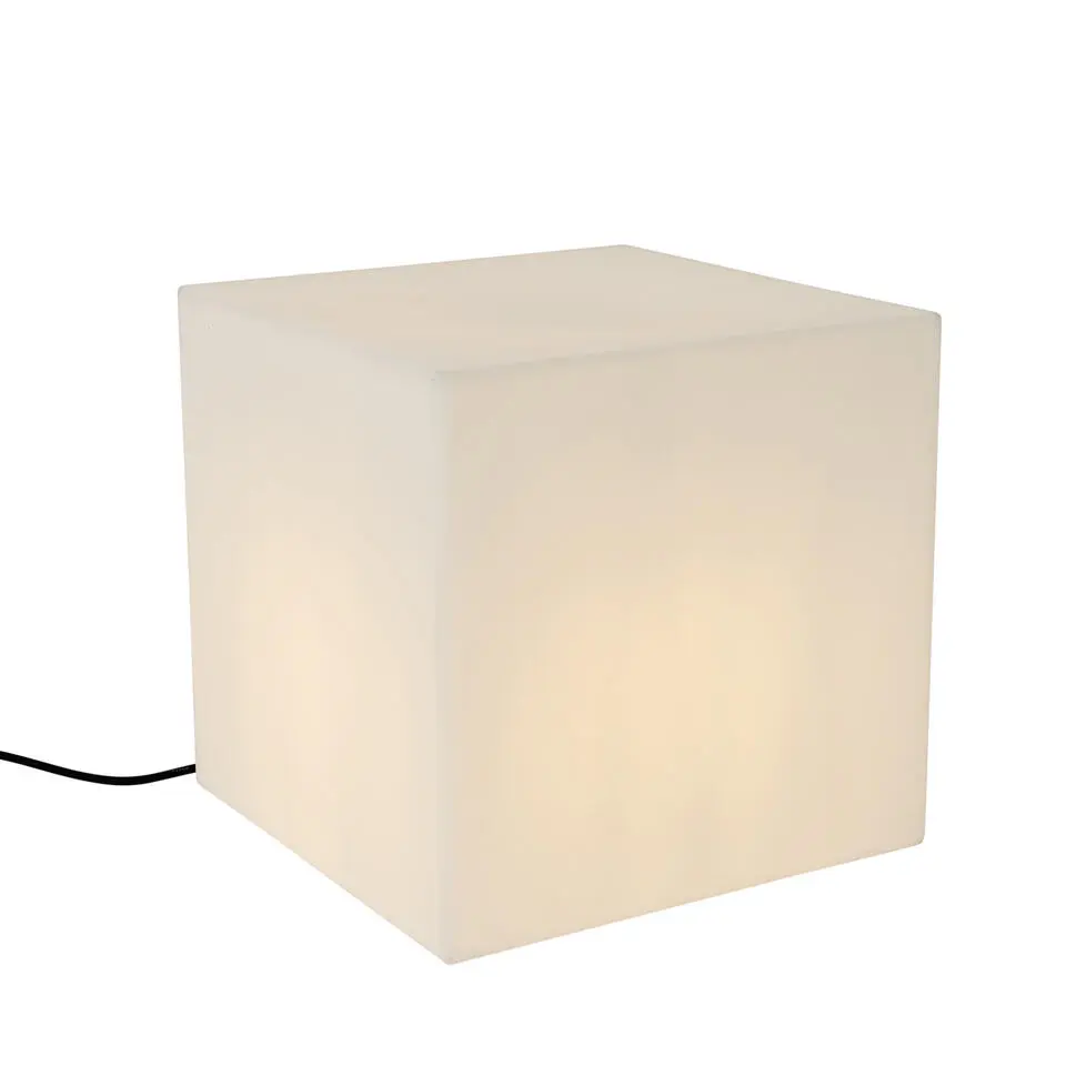 Qazqa staande buitenlampen nura wit e27