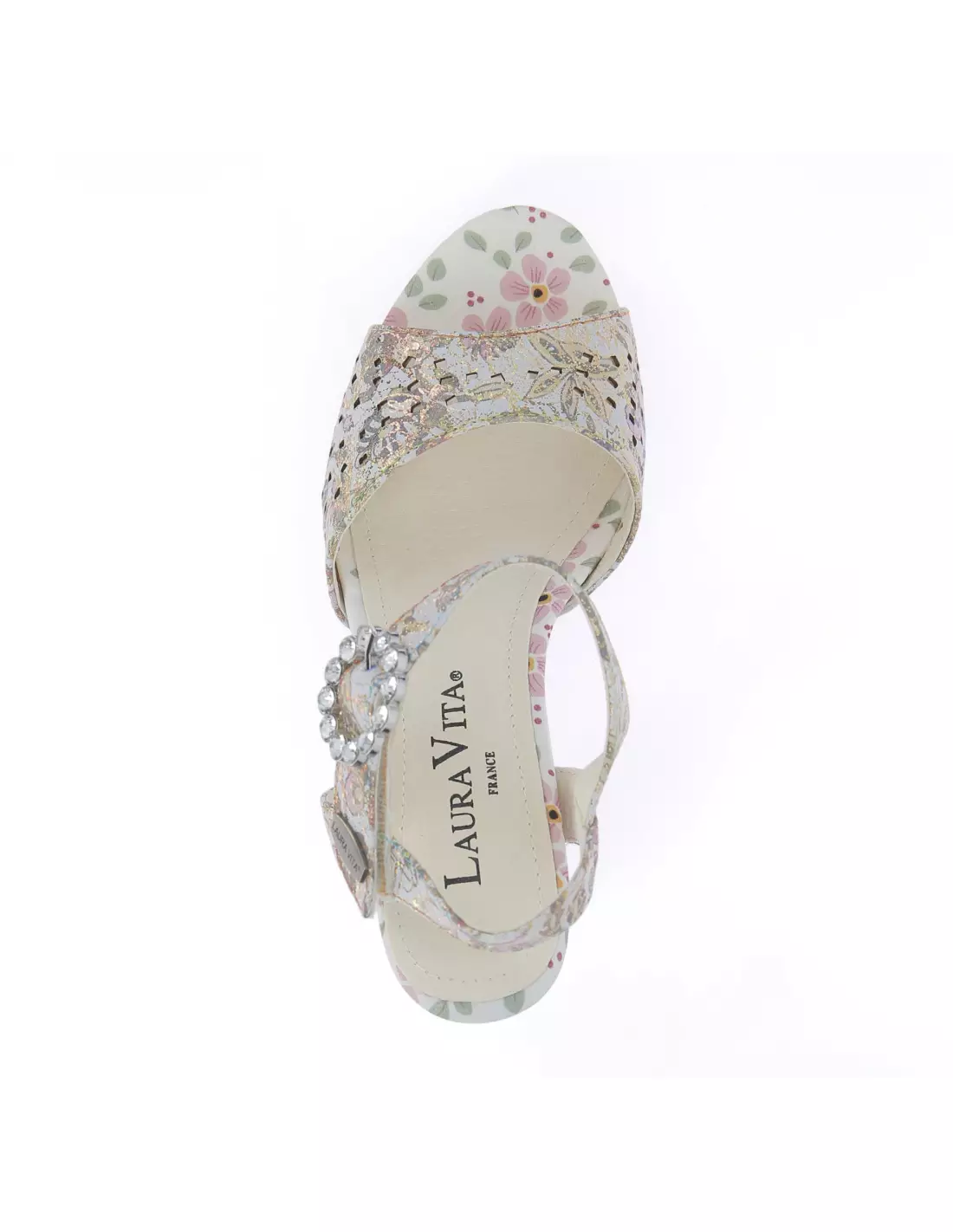LAURA VITA NINO 01 - Sandales & nu-pieds Beige